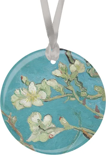 Miniatura 6 de Adorno de árbol de Navidad, porcelana Klimt The Kiss Fine Art Adorno de recuerdo por RainCaper
