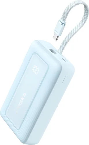Miniatura 15 de Anker Cargador Portátil, Banco de Energía de 10,000mAh 30W, Paquete de Batería de Carga Rápida USB-C de Entrada y Salida, Cargador de Teléfono