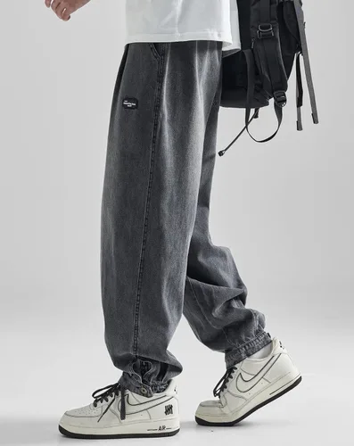 Miniatura 3 de Niepce Inc Streetwear - Jeans de ajuste relajado para hombre