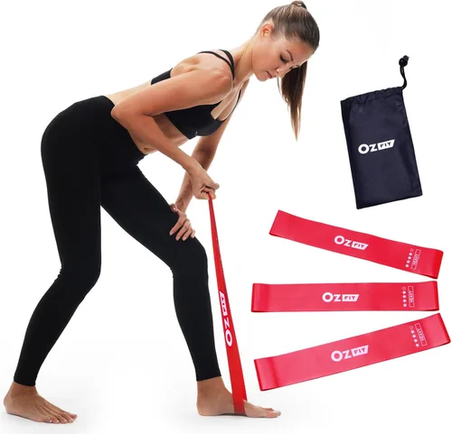 Miniatura 8 de Resistance Bands Set for Men and Women, Pack of 5 Different Levels Elastic Band for Home Gym Long Exercise Workout – Great Fitness Equipment for