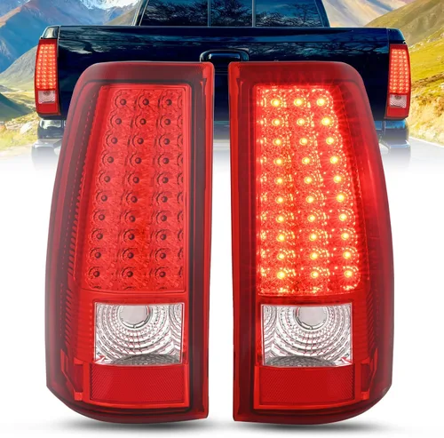 Miniatura 28 de Nilight Conjunto de luz trasera para Chevy Silverado 1500 1500HD 2500 2500 2500HD 3500 2007 Chevrolet Classic OE estilo pasajero lámpara trasera