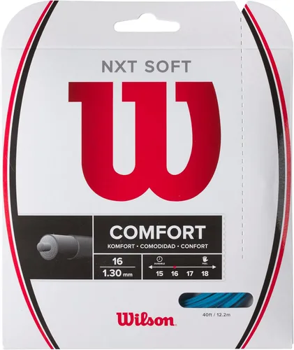Miniatura 7 de Cuerda de tenis Wilson NXT - Juego y carrete de 200 m