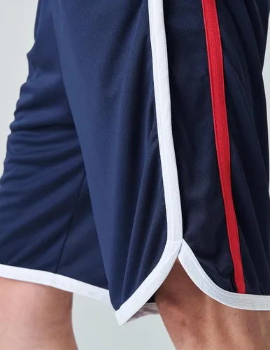 Miniatura 63 de Liberty Imports Paquete de 5 pantalones cortos de baloncesto atléticos de secado rápido para hombre, entrepierna de 9 pulgadas con bolsillos, ropa