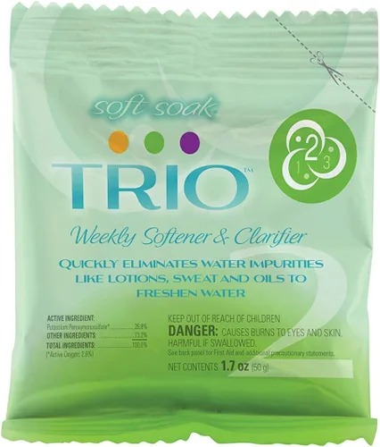 Miniatura 4 de SpaGuard 43200 Trio Spa y Jacuzzi Kit de ablandamiento de agua premedido de 3 meses