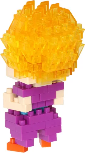 Miniatura 3 de nanoblock - Dragon Ball Z - Son Gohan Super Saiyan, kit de construcción de la serie de colección de personajes