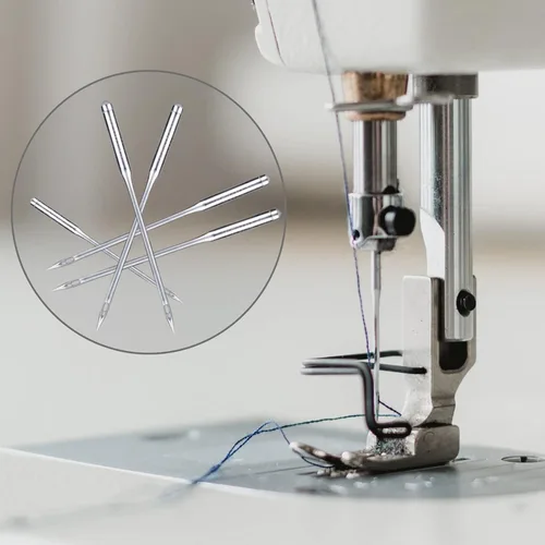 Miniatura 7 de 50 agujas universales para máquina de coser, compatibles con Singer, Brother, Janome, Varmax, tamaños HAX1 65/9, 75/11, 90/14, 100/16, 110/18