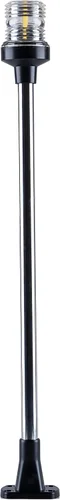 Miniatura 10 de Luz LED blanca plegable para popa de lancha, anclaje, para pontón y lancha de pesca (12 pulgadas)