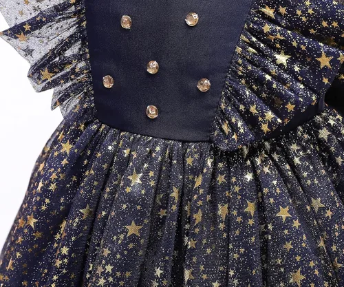 Miniatura 5 de Nileafes Vestido de princesa para niñas pequeñas, vestido de tutú de fiesta