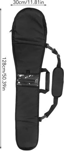 Miniatura 7 de Tefola Bolsa de remo para kayak, canoa Kayak Split Paddle Bolsa de transporte Bolsa de almacenamiento para remo (negro)