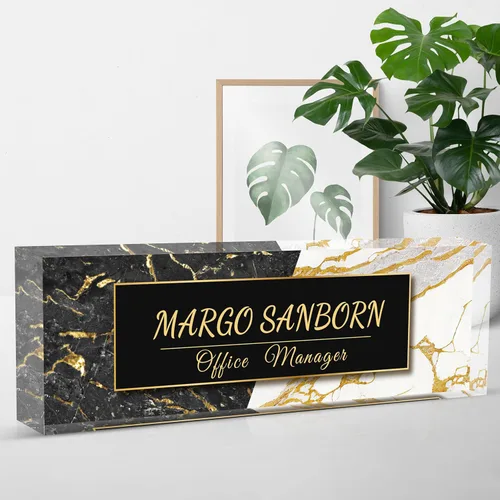 Miniatura 33 de Placa de nombre para escritorio, placa de nombre de escritorio personalizada, regalos para compañeros de trabajo, jefe, profesor, enfermera, regalos