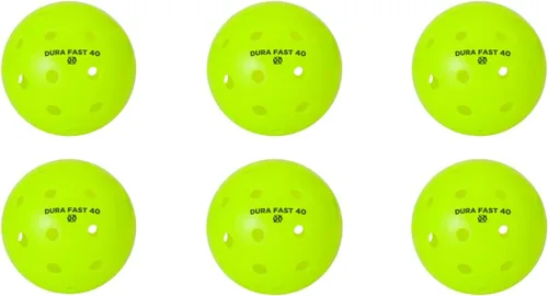 Bolas de Pickleball Dura Fast 40 | Bolas de Pickleball para Exteriores | Aprobadas y Sancionadas por USAPA para Juego en Torneos