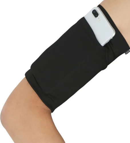 Brazalete para teléfono celular más pequeño y delgado para fitness, entrenamiento, gimnasio, ejercicio, entrenamiento, maratón, caminar, patinaje,