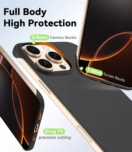 Miniatura 6 de GRECAZO Funda magnética delgada para iPhone 15 Plus de 6.7 pulgadas (2023), ultrafina, ligera, duradera, sin marco, mate, rígida, MagSafe con anillo