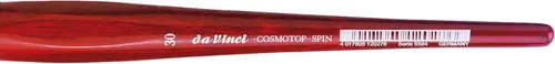 Miniatura 286 de da Vinci Watercolor Series 5580 CosmoTop Spin Pincel de Pintura, Redondo Sintético con Mango Rojo