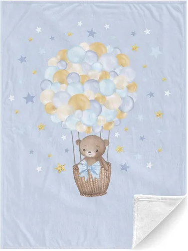 Miniatura 18 de Manta personalizada con nombre, manta para recién nacido, regalos personalizados para mujeres/niños, manta de sublimación para niños, manta