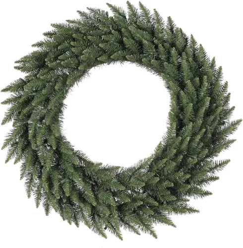 Miniatura 12 de Vickerman Guirnalda de Navidad artificial Bellevue Alpine con luces LED blancas cálidas, 36 pulgadas (A861037LED)