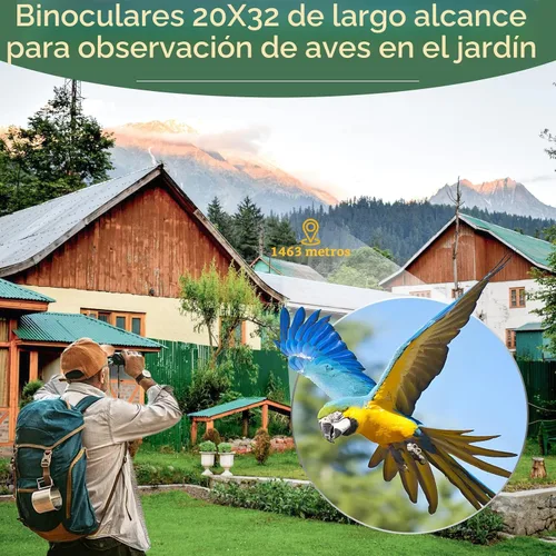 Miniatura 6 de Prismáticos compactos de alta potencia para adultos - OPAITA 20x32 pequeños prismáticos para adultos y niños con visión en poca luz para caza