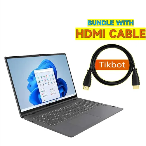 Miniatura 2 de Lenovo Flex 5 WQXGA 2 en 1 de 16 pulgadas (2560 x 1600) 16:10 portátil con pantalla táctil, 10-Core i7-1255U, 400nits, 100% sRGB, KB retroiluminado