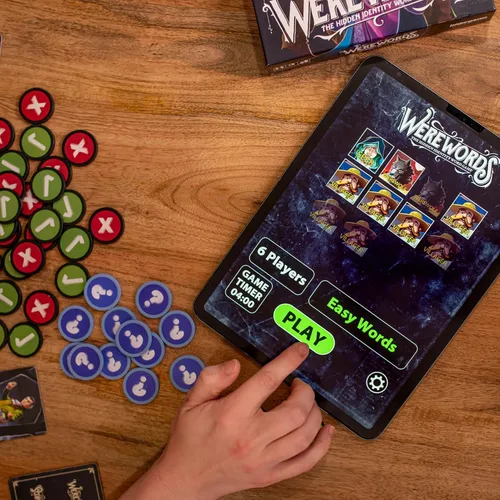 Miniatura 5 de Bezier Games Werewords Juego familiar rápido de adivinanzas de palabras de 5 minutos y deducción social Roles ocultos y votación 4-10 jugadores