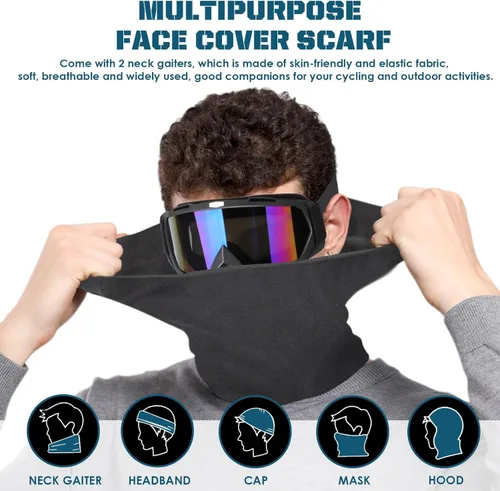 Miniatura 5 de OXG - Gafas para motocicleta, cuatrimoto y bicicleta de motocross, gafas de motocicleta para hombres, gafas de motocross, gafas de esquí, protección