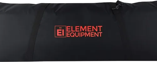 Miniatura 6 de Element Equipment Bolsa acolchada para snowboard, bolsa de viaje para snowboard Negro/Rojo