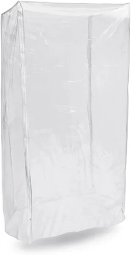 Miniatura 8 de New Star Foodservice 36534 Cubierta para Estante de Bandejas de Horno/Bandejas de Pan de Grado Comercial, Plástico, 10 Niveles, 28" L x 23" A x 33