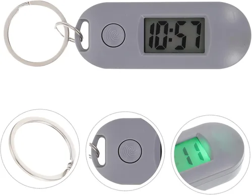 Miniatura 7 de Mikikit 2 piezas de enfermeras portátiles para niños, fácil de silenciar sin luz de huevo, reloj de temporizador universal para adultos, deportes