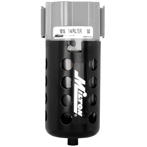 Milton 1018 1/4" NPT Polycarbonate FRL Micro Filter, Estados Unidos