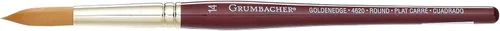 Miniatura 4 de Grumbacher Goldenedge Golden Toray - Pincel de acuarela redondo, cerdas sintéticas, tamaño 2 (4620.2)