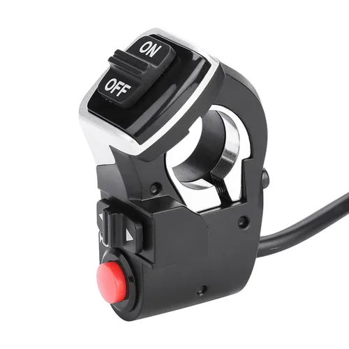 Miniatura 7 de Demeras 3 en 1 lámpara de bicicleta eléctrica cuerno Ebike lámpara interruptor bicicleta cuerno con lámpara frontal manillar para ciclismo