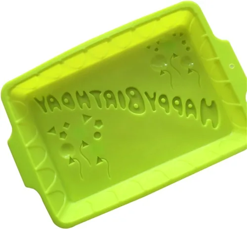 Miniatura 4 de FantasyDay Molde de silicona para tartas de cumpleaños de 13 pulgadas, moldes para hornear pasteles de fiesta para tu postre de cumpleaños, #7