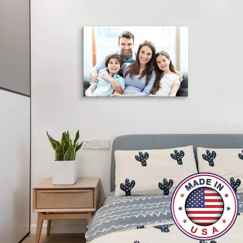 Miniatura 2 de Signford, impresiones en lienzo a medida, póster personalizado de viaje, arte de pared con tus fotos en marco de madera