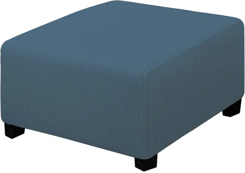 Miniatura 23 de Easy-Going Funda Elástica para Otomana Taburete de Almacenamiento Plegable Protector de Muebles Funda Rectangular Suave con Parte Inferior Elástica