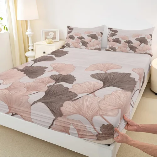 Miniatura 8 de Sábana bajera rústica de tamaño individual, juego de ropa de cama de madera vieja casa de campo para niños, niñas, niños y adultos, decoración