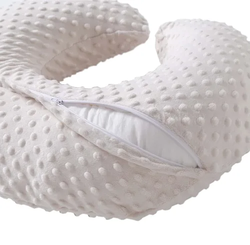 Miniatura 2 de Almohada y posicionador de lactancia, lactancia materna, alimentación con biberón, soporte para sentarse al bebé con funda extraíble ultra suave
