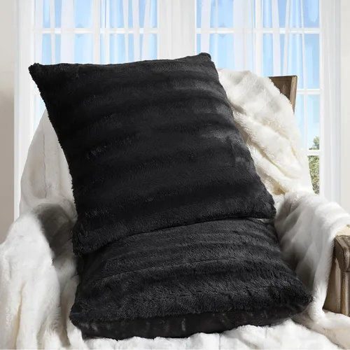Miniatura 10 de Cheer Collection Almohadas decorativas de otoño para sofá, juego de 2 almohadas de piel sintética para sofá, acogedoras almohadas de otoño para sala
