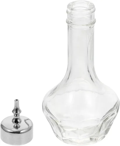 Miniatura 7 de Garneck Glass Shaker - Paquete de 2 botellas de vidrio amargas botella de barman botellas de amargo vintage, coctelera profesional japonesa