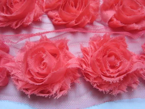 Miniatura 18 de yycraft Pack de Flores de estrás de 2 pulgadas con perla para manualidades.