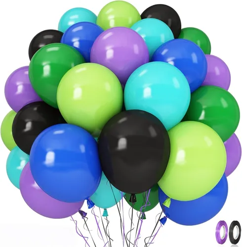 Miniatura 21 de Globos pastel, 12 pulgadas, 35 globos, látex rosa claro, azul, amarillo, blanco, multicolor, niños, graduación, Pascua, boda, fiesta arcoíris