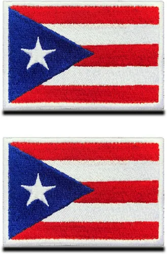 Miniatura 7 de Paquete de 2 parches bordados con bandera de Jamaica, borde negro, uniforme militar nacional, emblema para coser y planchar de 3.5 x 2.5 pulgadas