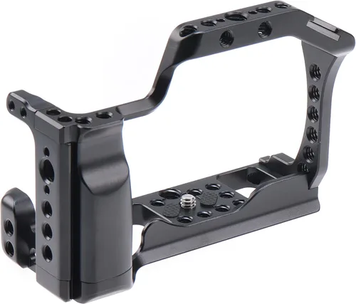 Hersmay EOS M50 Mark II - Jaula de cámara para Canon EOS M50II M50 M5 Kit de cámara de vlogging sin espejo con zapata fría, agujeros de localización