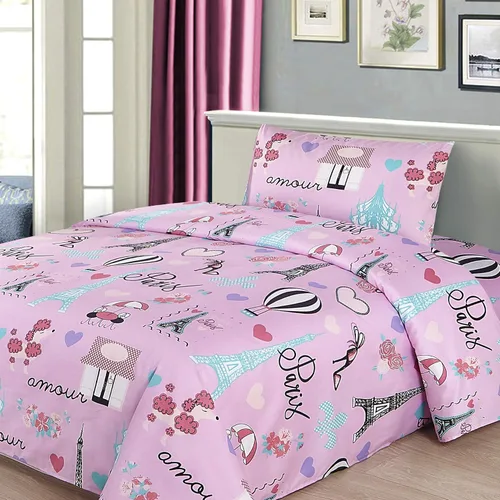Miniatura 11 de LinenTopia Juego de ropa de cama Queen de 8 piezas para niñas, cama en una bolsa, juego de edredón para niños con sábanas de cama, funda