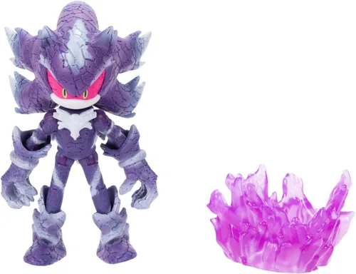 Miniatura 2 de Sonic the Hedgehog Figura de acción de Mephiles the Dark de 4 pulgadas con accesorio de base de niebla morada. A partir de 3 años