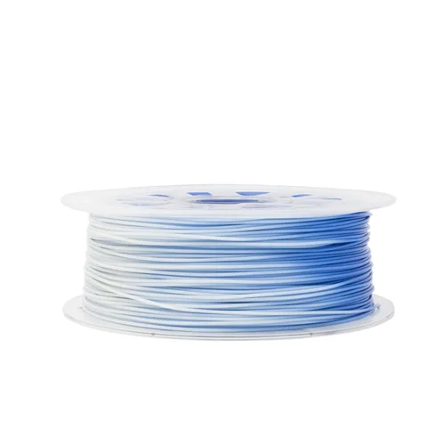Miniatura 6 de Gizmo Dorks Filamento ABS de 0.069 in, 2.2 lbs para impresoras 3D, cambio de color azul a blanco