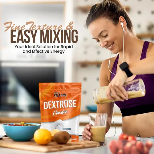 Miniatura 2 de Polvo de dextrosa a granel de 2.5 libras, ingrediente de carbohidratos puros sin sabor, buena fuente de glucosa y carbohidratos, azúcar de grado