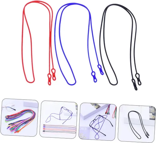 Miniatura 6 de ARTIBETTER Bloqueadores de luz de cuerda para lentes para persianas alternativas alicates kits de infusor extraíbles tapones para gafas