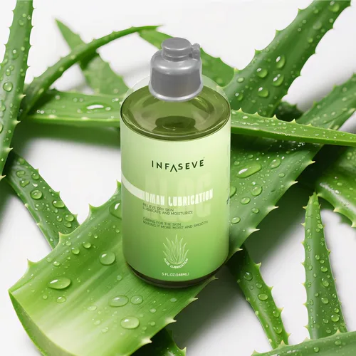 Lubricante de aloe a base de agua, lubricante húmedo de larga duración para privacidad y juguetes sexuales, lubricante sexual de equilibrio de pH