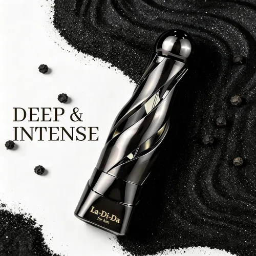 Miniatura 4 de A CENTER La Di Da Men Colonia 3.4 fl oz Fresh Spicy Gourmand Eau de Parfum bergamota, vainilla y ámbar aroma, regalo para él