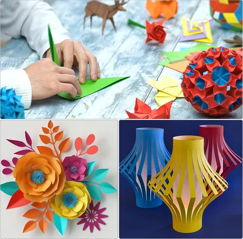 Miniatura 7 de MECCANIXITY Papel de cartulina para álbumes de recortes de 8.3 x 11.7 pulgadas, 74 libras/7.05 oz/m² para Navidad y Año Nuevo, artes y manualidades