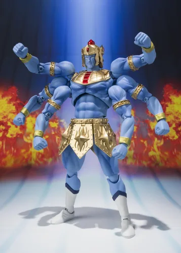 Miniatura 2 de TAMASHII NATIONS Bandai S.H.Figuarts Ashuraman Original Color Edition Kinnikuman Figura de acción